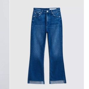 Rag & Bone Casey Ankle Flare - Mindy Indigo
